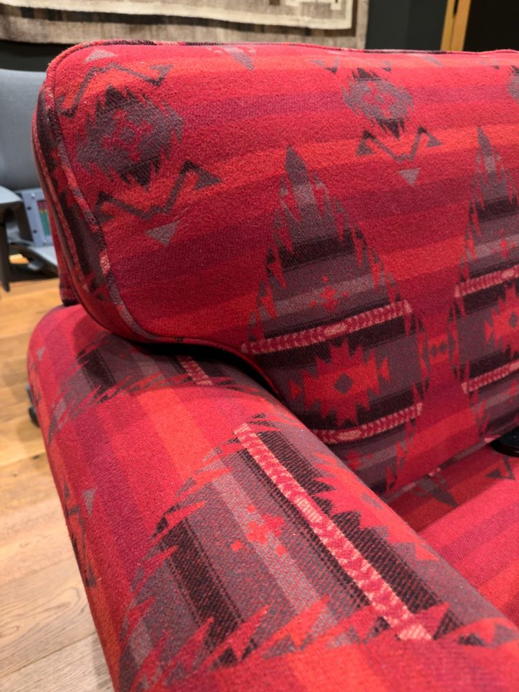 Green Room Red Couch